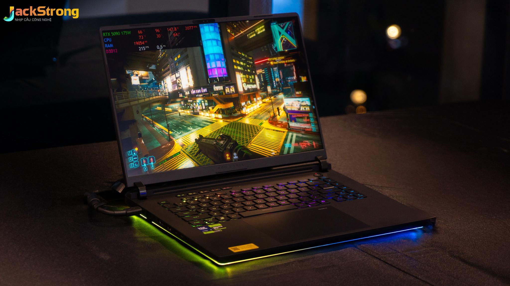 Trải nghiệm gaming đỉnh cao với laptop RTX 50 series của Asus ROG