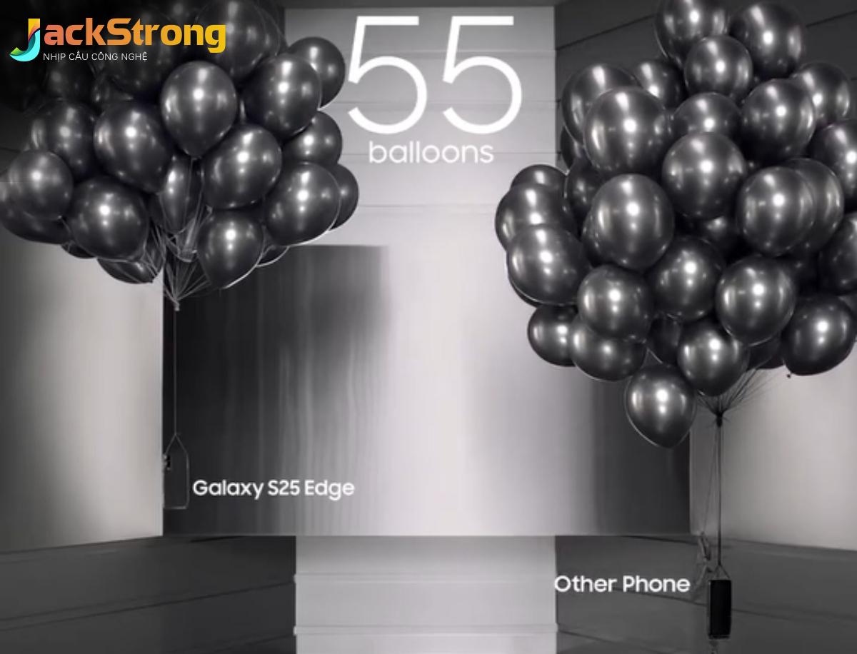 Galaxy S25 Edge khuấy động thị trường smartphone bằng thiết kế siêu mỏng